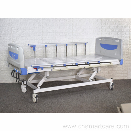 ICU medical bed 5 crank Foldable hospital bed